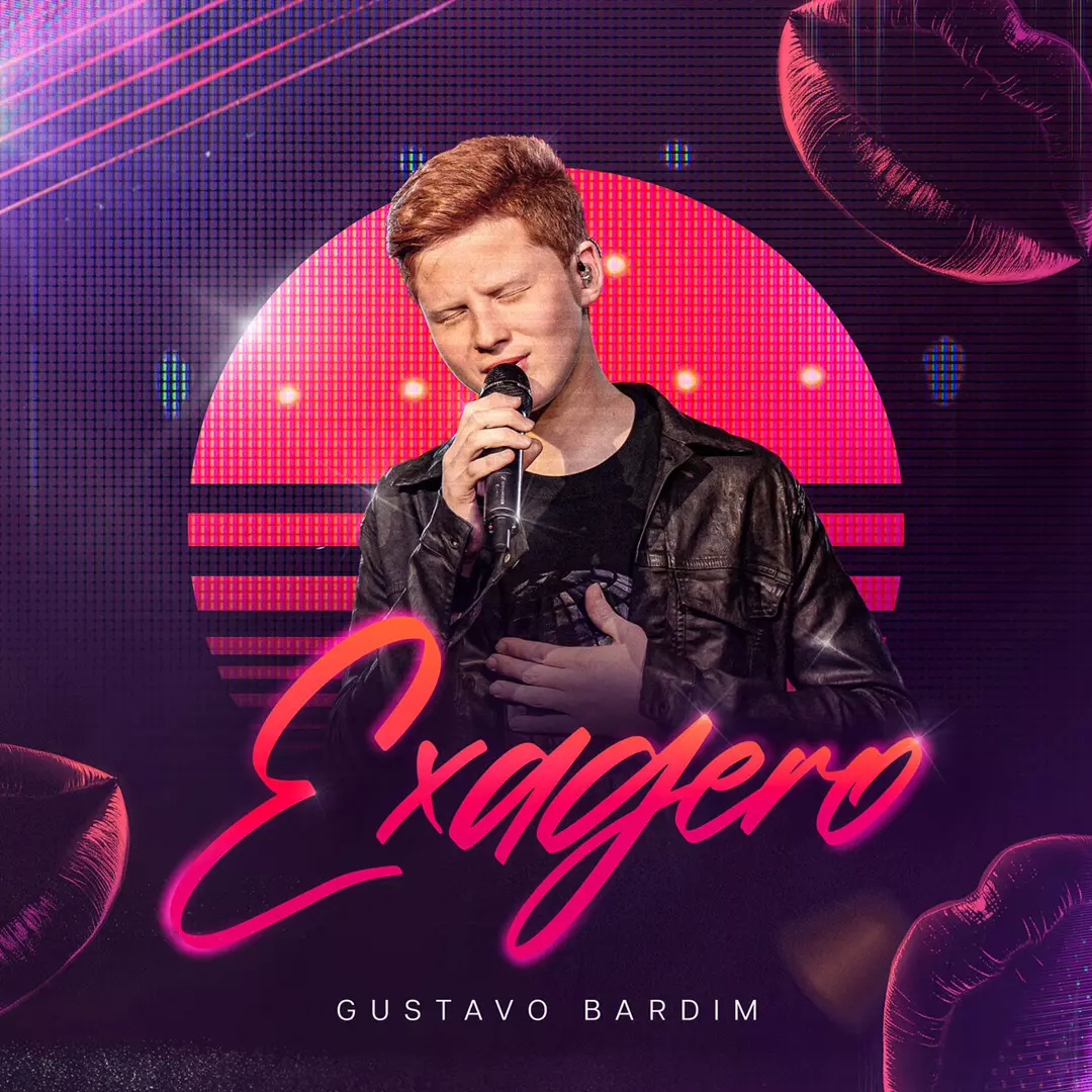 Gustavo Bardim emociona com o lançamento do novo single “Exagero”